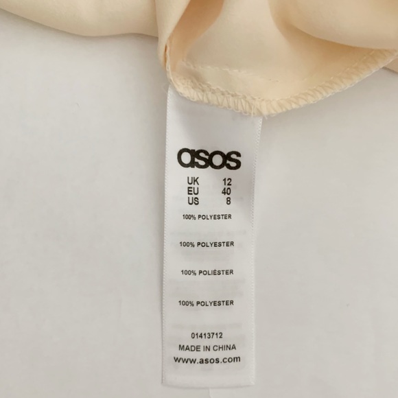 ASOS Black & Cream Cami - US8/UK12 - Picture 7 of 8